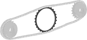 Floating Sprocket